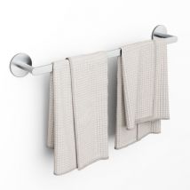 Porte-serviettes de Salle de Bain - Porte-serviettes Multifonctionnel en Acier Inoxydable Brossé - 59CM Peut accrocher 2 Serviettes - Cecipa Max