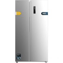 Cecotec - American Fridge Side By Side 562L Bolero CoolMarket sbs 562 Inox e. 177X91.2cm, Compresseur Inverter Plus, Faible consommation, No Frost,