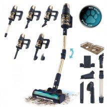 Cecotec - Vertikaler Staubsauger Conga Rockstar 9500 Lunar Pet Flex, maximale Saugkraft 300AW, Ultrapower 780W, 100 Minuten Aut...