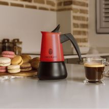 Cecotec Cafetière italienne Piccolina 200 Red