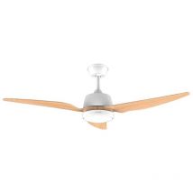 Cecotec - Deckenventilator mit Beleuchtung EnergySilence Aero 5250 LightWood