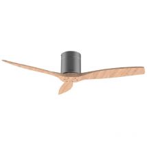 Cecotec - Deckenventilator ohne Beleuchtung EnergySilence Aero 5500 Aqua IronLightWood Connected