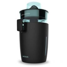 Cecotec - Elektrischer Turm-Entsafter Zitrus TowerAdjust Easy Black 800 Inox