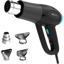 Cecotec - Höllenpistole 3500. 2000W, ultraschnelle Hitze, 4 Köpfe, Hands Free Funktion, einstellbare Temperatur 50-600 oC, 2 Stufen de Leistung de