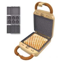 Macchine per sandwich Rock'nToast Retro One Yellow - Cecotec