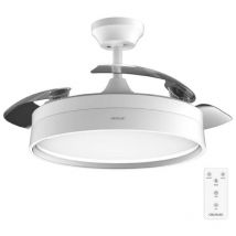 Cecotec - Ventilador de Techo EnergySilence Aero 4200 Invisible White