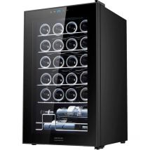 Cecotec - Vinoteca Bolero Grandsommelier 2450 Black Compressor, 24 bouteilles of capacity, High performance, Silent, Température sur mesure entre 5