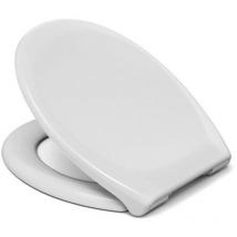 CEDO - Abattant WC DP frein de chute déclipsable Pebble Beach blanc