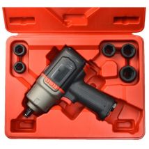 Topcar - cedrey UT8172 impact wrench with 5 impact sockets