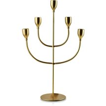 Cedric gold Kerzenständer 23,5x10xh37,5cm 5 Arme