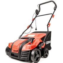 Cedrus We40 - 2-in-1 Elektro-vertikutierer, 2000 W, Arbeitsbreite De 40 Cm, Fangkorb De 55 L, Tiefeneinstellung De In 6 Stufen, Für Rasenflächen De 