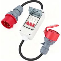 Cee 63a Auf 32a Adapter, Ip44 Cee Netzadapterstecker Mit Schutzschalter, 63a 400v Stecker Auf 32a 400v Hochspannungsstecker, Cee Verlängerungskabel 