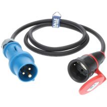 Kalle Adapterkabel cee 230V 16A 2,5mm² auf Schuko IP44 1,5 Meter