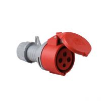 Cee Kupplung 400V 32A 4-polig 6h mit Schraubkontakt IP44