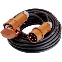 AS Schwabe – 10m CEE Verlängerungskabel – 26A – IP44 – H07RN-F 5G2,5 – Made in Germany