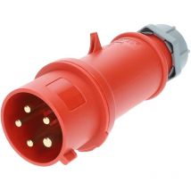 Cee 400 v Stecker mit Phasenwender 16 a - Rot