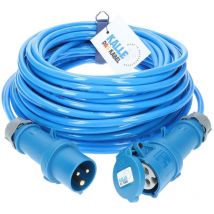 Kalle Verlängerungskabel cee 230V 16A 2,5mm² Extreme Blau IP44 10 Meter