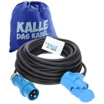 Kalle Verlängerungskabel cee 230V 16A 2,5mm² Winkel IP44 35 Meter