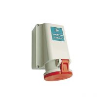 Cee-Wandsteckdose 5x 63a Walther Werke 161