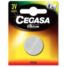 21475 pila doméstica Batería de un solo uso CR2025 Litio - Cegasa