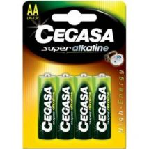 Pila super alkaline aa lr6 (4 uns) , 0BLISTER pila super alkaline aa lr6 (4 uns) , 0BLISTER - Cegasa