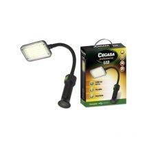 Cegasa - professionelle flexible Taschenlampe led bis zu 1000lm -- Autonomie bis zu 4h - wiederaufladbare Batterie 2000mah usb-c -- Farbe schwarz