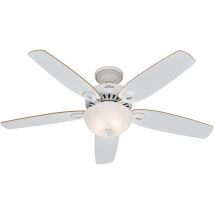 Ceiling Fan Builder Deluxe White with Lights