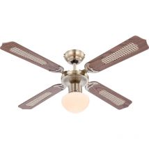 Ceiling fan Champion Oak with light