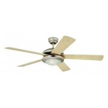 Ceiling Fan Comet Titanium 132cm / 52' with Light
