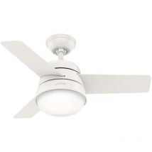 Ceiling Fan Finley s White with Lights & Remote