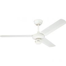 Westinghouse - Ceiling fan Industrial 122cm / 48 White with pull cord