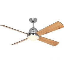 Ceiling Fan Libeccio Brushed Chrome