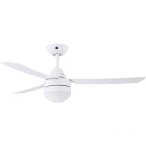 Ceiling Fan Megara White with Light & Remote