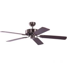 Ceiling Fan Potkuri Silver / Mahogany