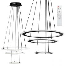 Ceiling Lamp Chandelier Toolight Led G040-3cp Black