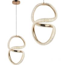 Ceiling lamp chandelier Toolight led G068-CP gold