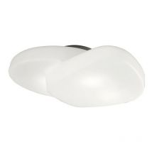 Diyas - Inspired Mantra - Ufo - Ceiling 4 Light E27 Outdoor IP44, Matt White, Opal White