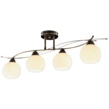 Lindby - dimmable 'Leanda' made of Glass for Living Room & Dining Room