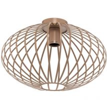 Lindby - Ceiling Light Maivi dimmable (modern) in Silver made of Metal for e.g. Living Room & Dining Room (1 light source, E27) from sand beige