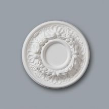 Decoflair - Ceiling Rose Medallion Decor Traditional Classic Floral Light Chandelier Feature
