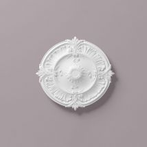 NMC - Ceiling rose R24 arstyl Noel Marquet Deco element timeless classic design white diameter 77 cm - white