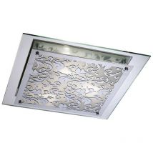 Diyas - Inspired Clearance - Roveta Flush Ceiling/Wall Lamp 3 Light E27 Polished Chrome