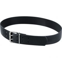 Ceinture cuir Carsten, double broche longueur 90 cm