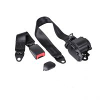 Ceinture de sécurité de voiture, réglable universel 3 points Ceinture de sécurité de voiture, Seat automatique télescopique pour voiture Ceinture de