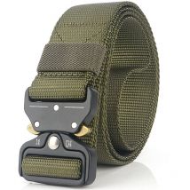 Benobby Kids - Ceinture pour homme en toile - Couleur : Vert armée