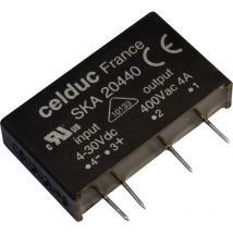 Celduc Halbleiterrelais SKA11440 5 a Schaltspannung (max.): 460 v/ac, 460 v/dc Nullspannungsschalten