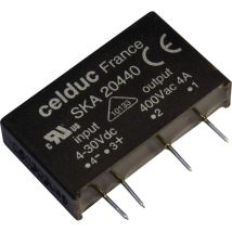 Celduc Relais - semi-conducteurs SKA20421 5 a Tension de contact (max.): 275 v/ac, 275 v/dc à commutation aléatoire 1 p