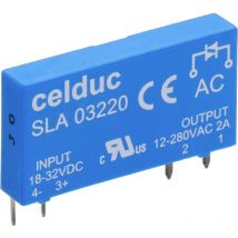 Celduc Relais - Celduc Halbleiterrelais SLD01205 4 a Schaltspannung (max.): 32 v/ac, 32 v/dc 1 St.