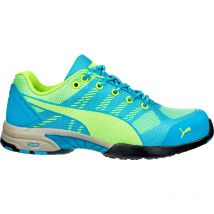 Puma Safety Shoes - Chaussures de sécurité Celerity Knit blue low wns S1P hro src - bleu/vert 35