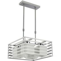Cristal Cell Lampada a Sospensione Argento Quadrato